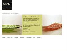 Tablet Screenshot of byart.dk